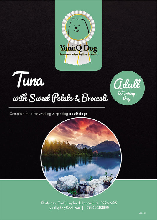 Grain Free Tuna for Adult Working Dogs - 15kg