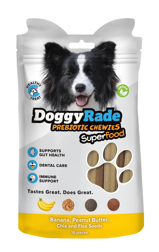 Banana, Peanut Butter, Chia and Flax Seeds - Prebiotic Superfood Chewies (PLant Based)